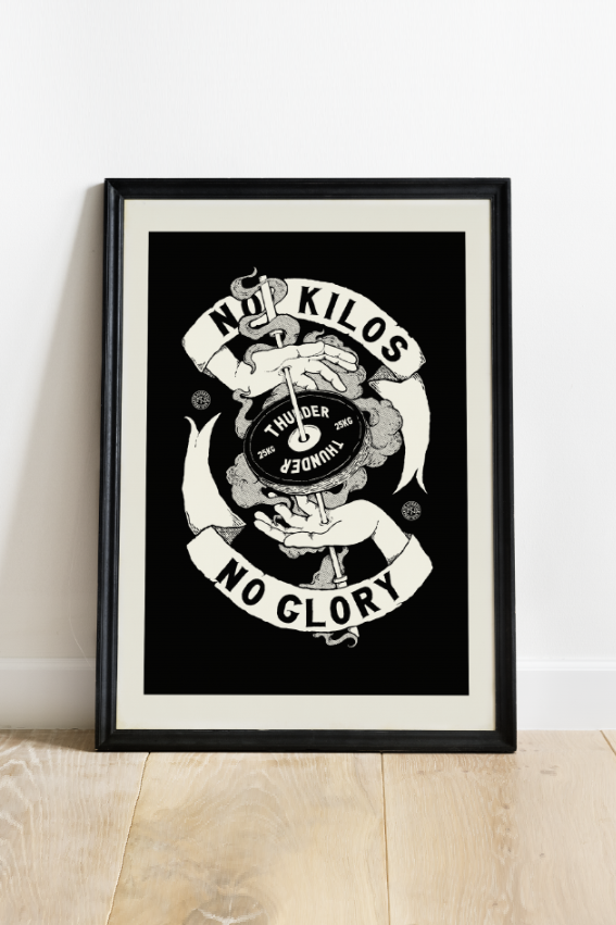 Double Unders Wiplash - A3 Print
