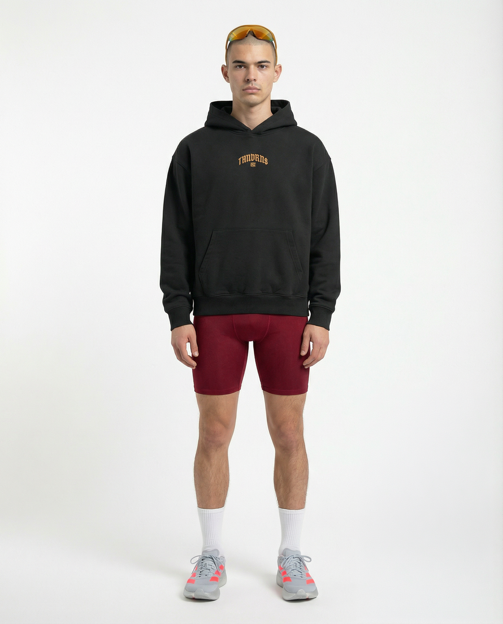 Pegasus Oversize Hoodie - Black