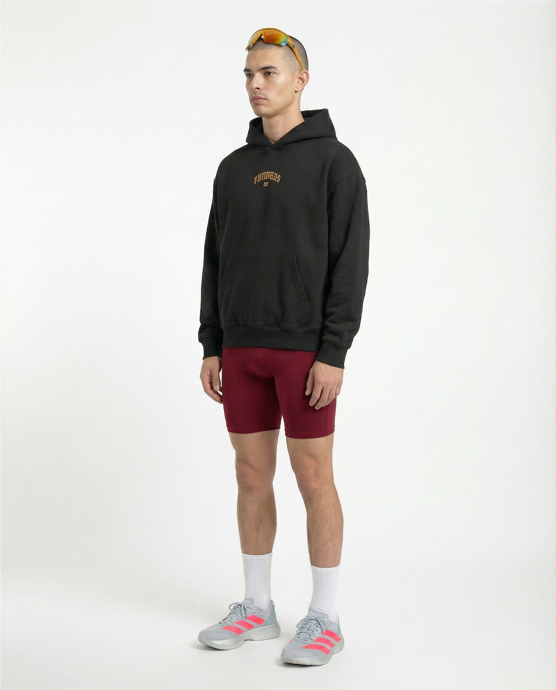 Pegasus Oversize Hoodie - Black