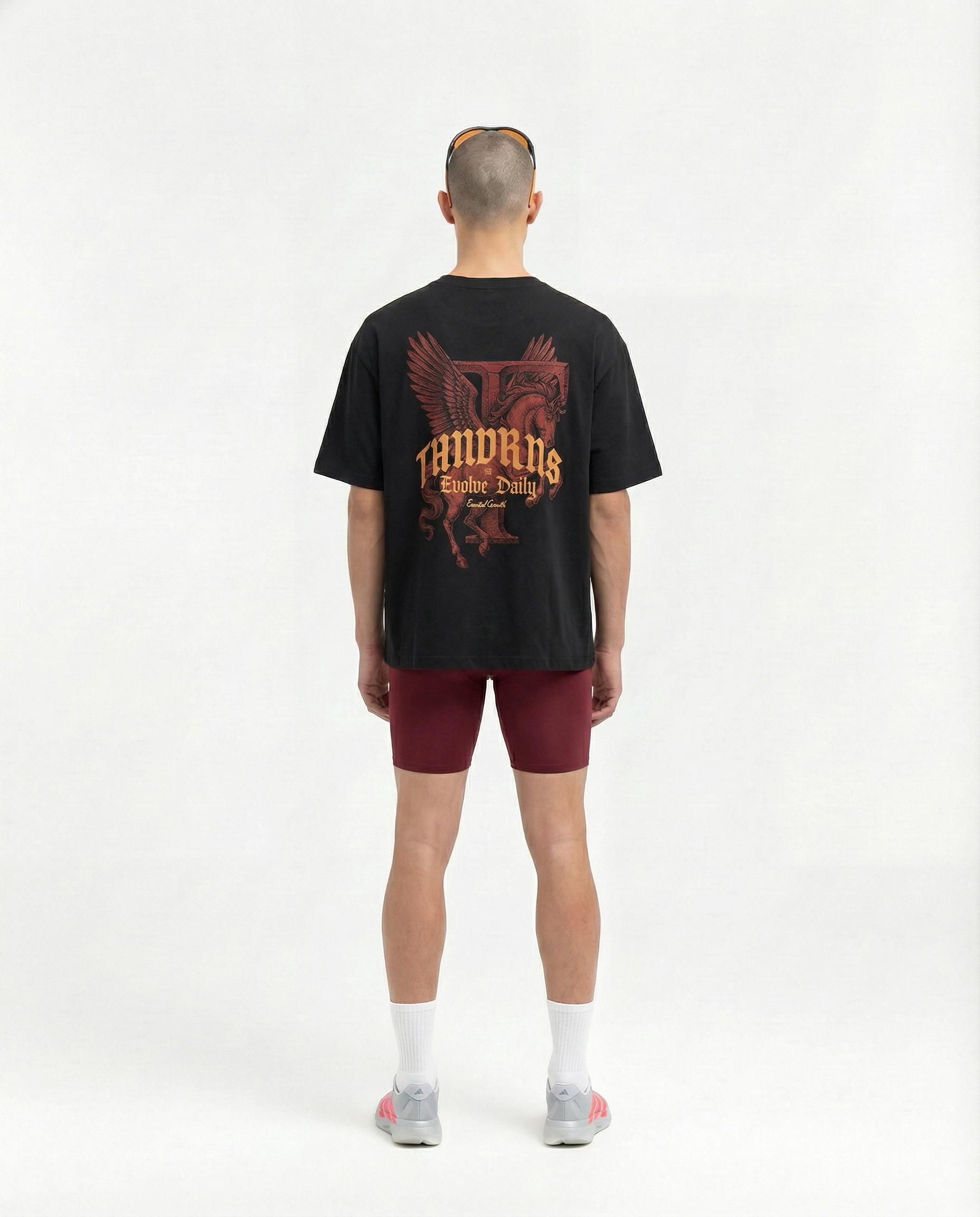 Pegasus Relaxed T-Shirt - Black