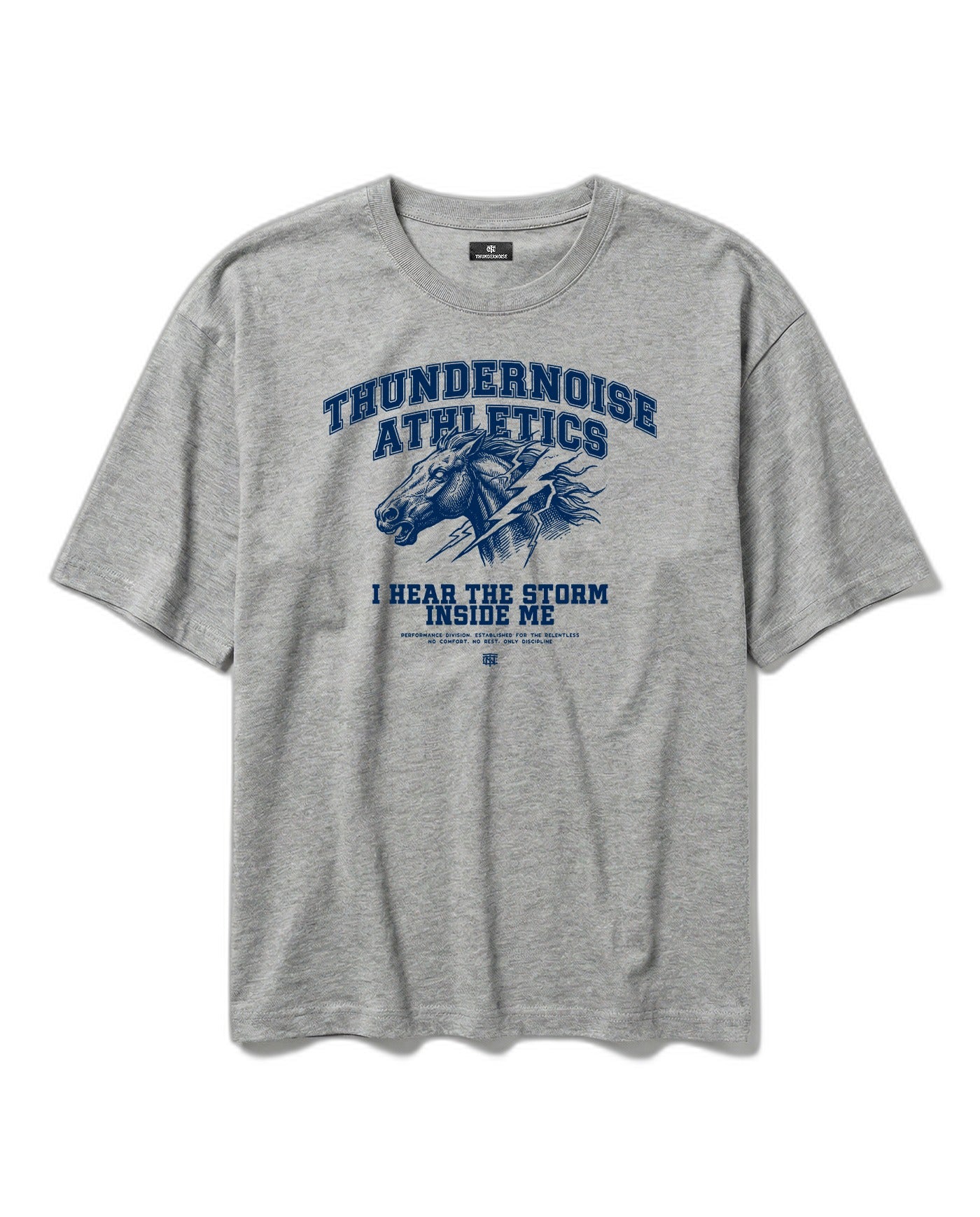 Storm Within Relaxed Tee Grey - Flat Lay