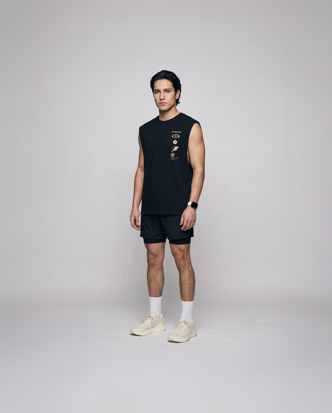 Strong Enough to Run - Tank Top - Black