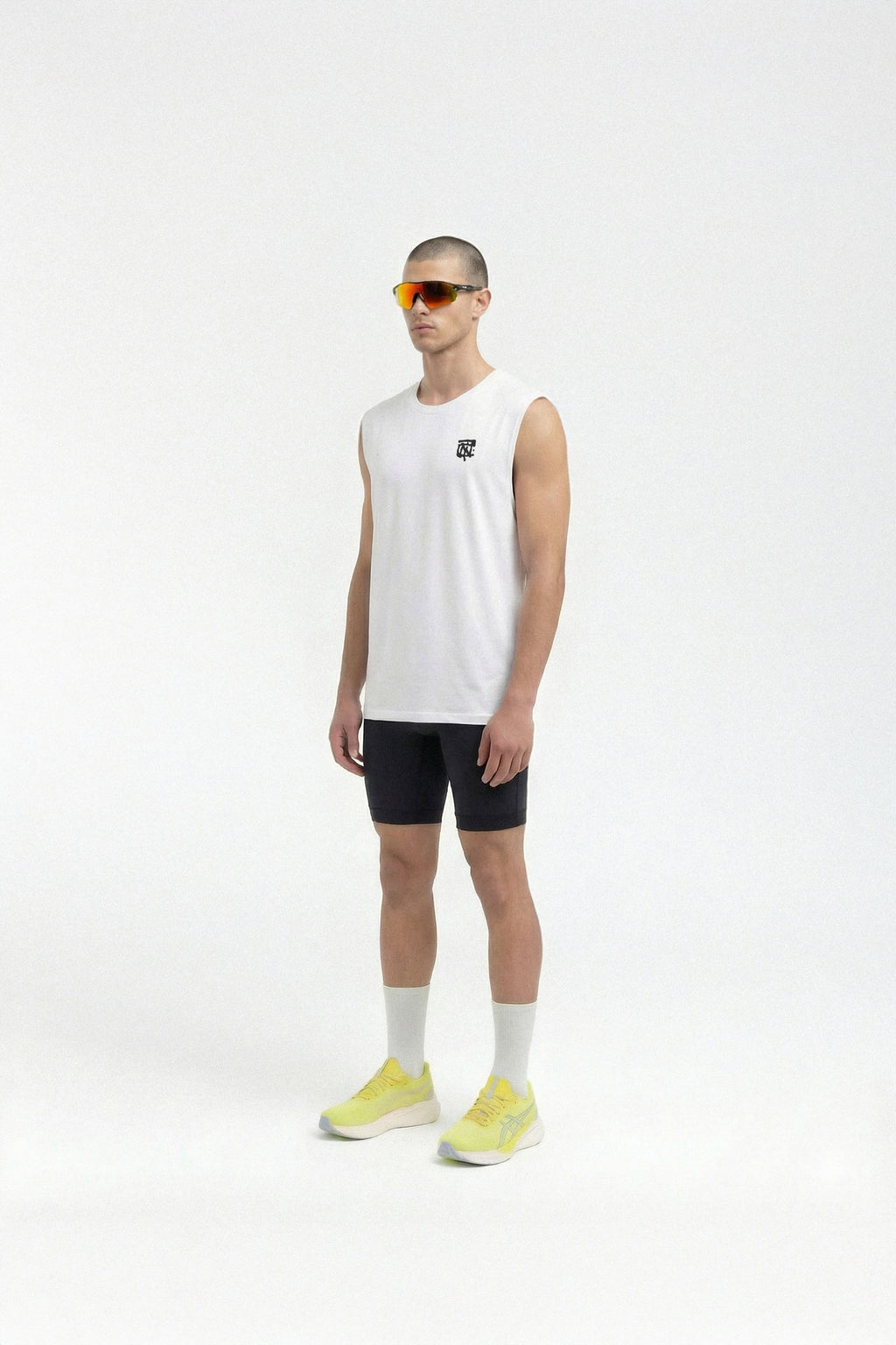 Miles don't Lie Tank Top - White