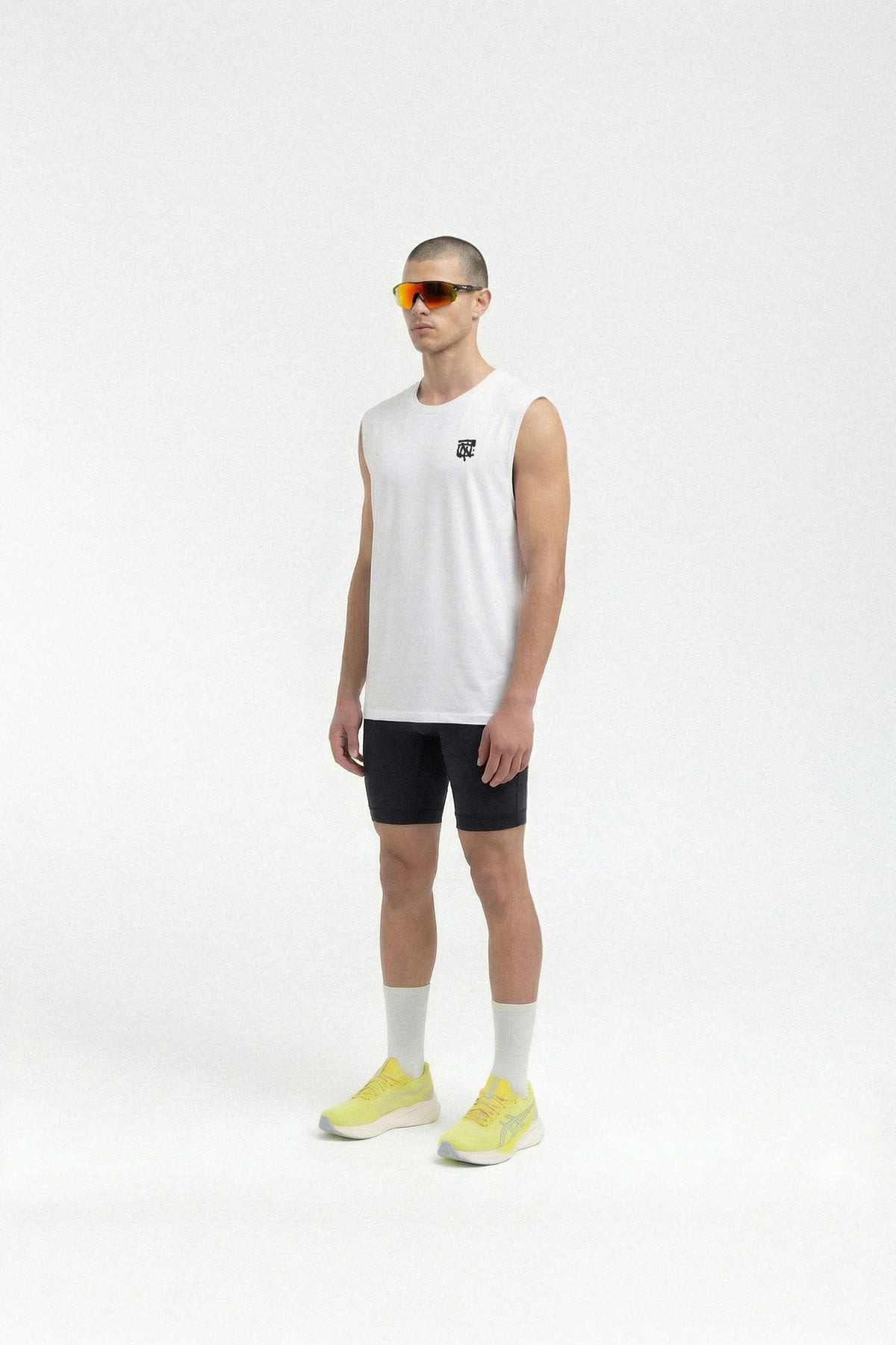 Miles don't Lie Tank Top - White — View 3
