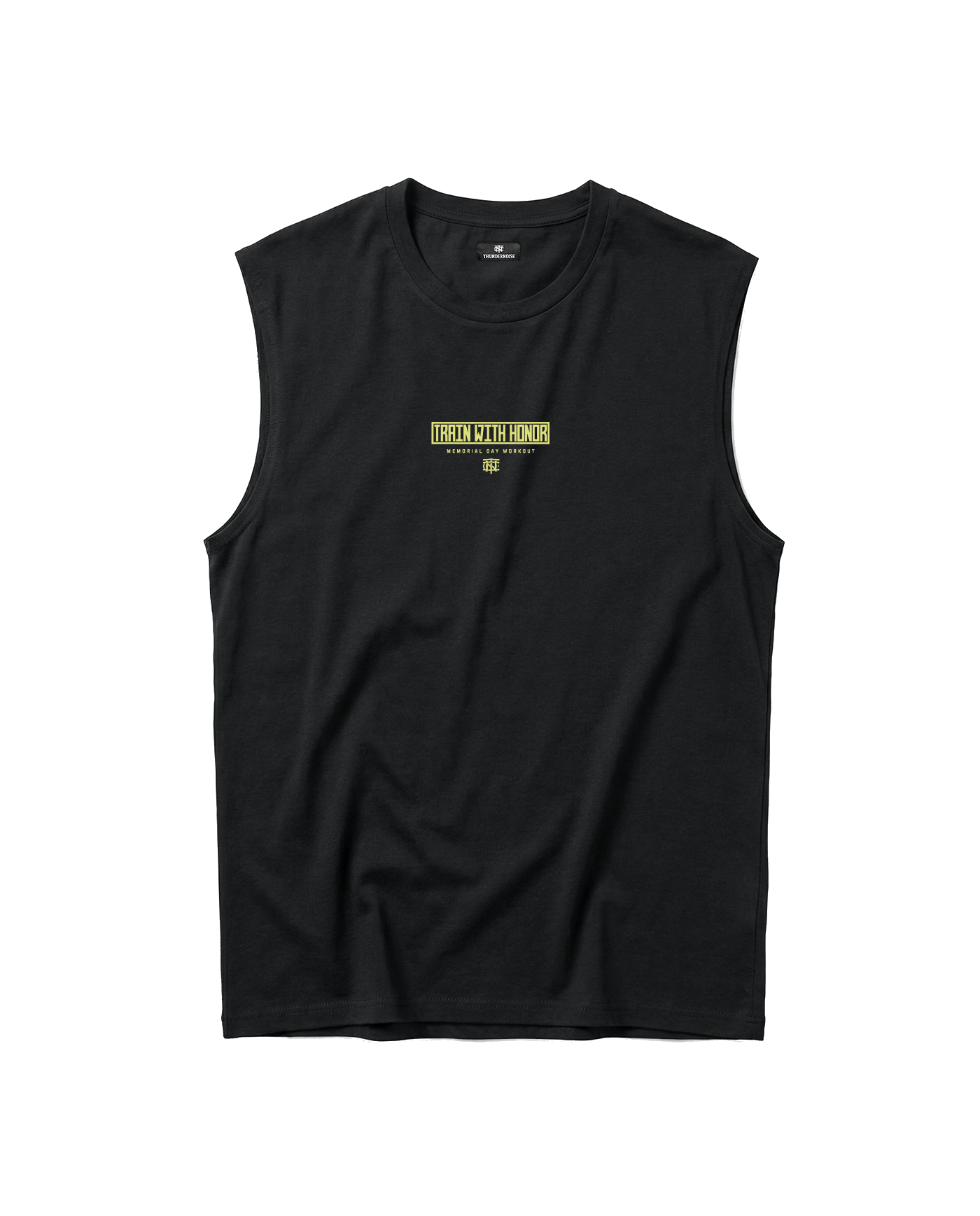 Train With Honor Tank Top Black - Front
