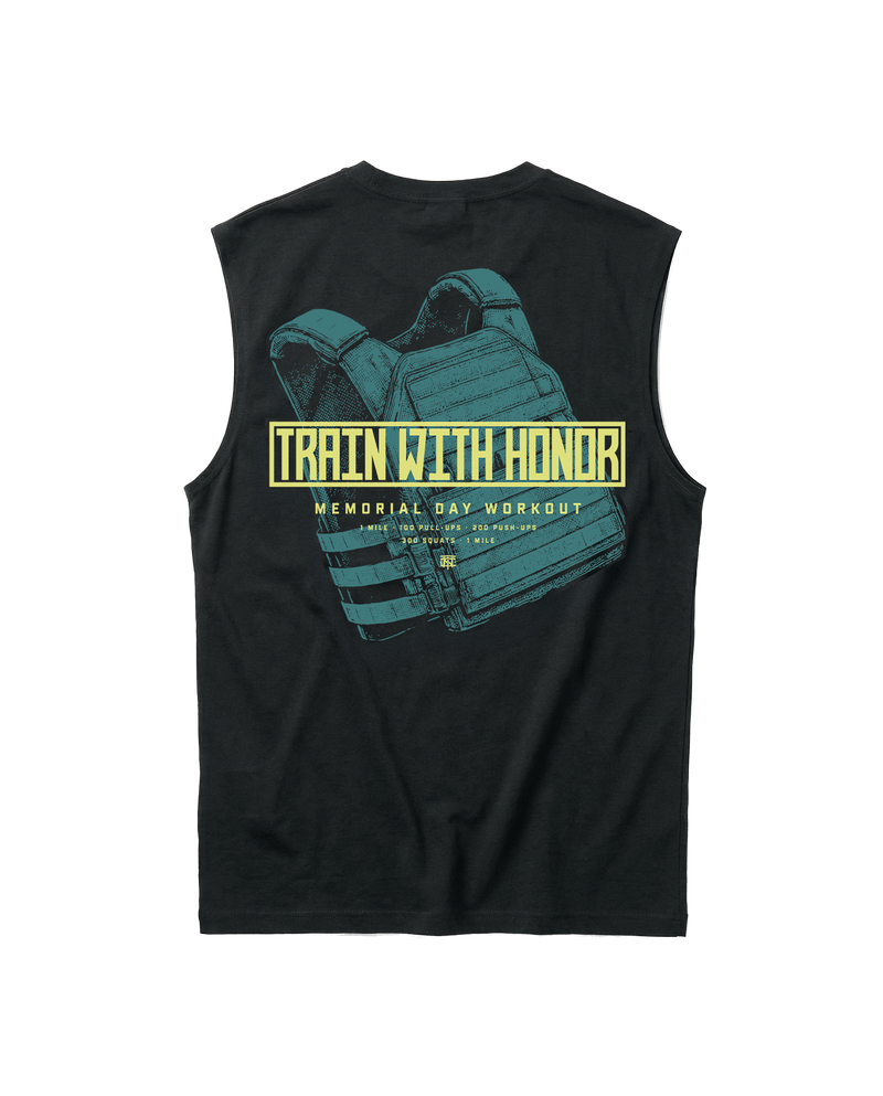 Train With Honor - Tank Top - Black
