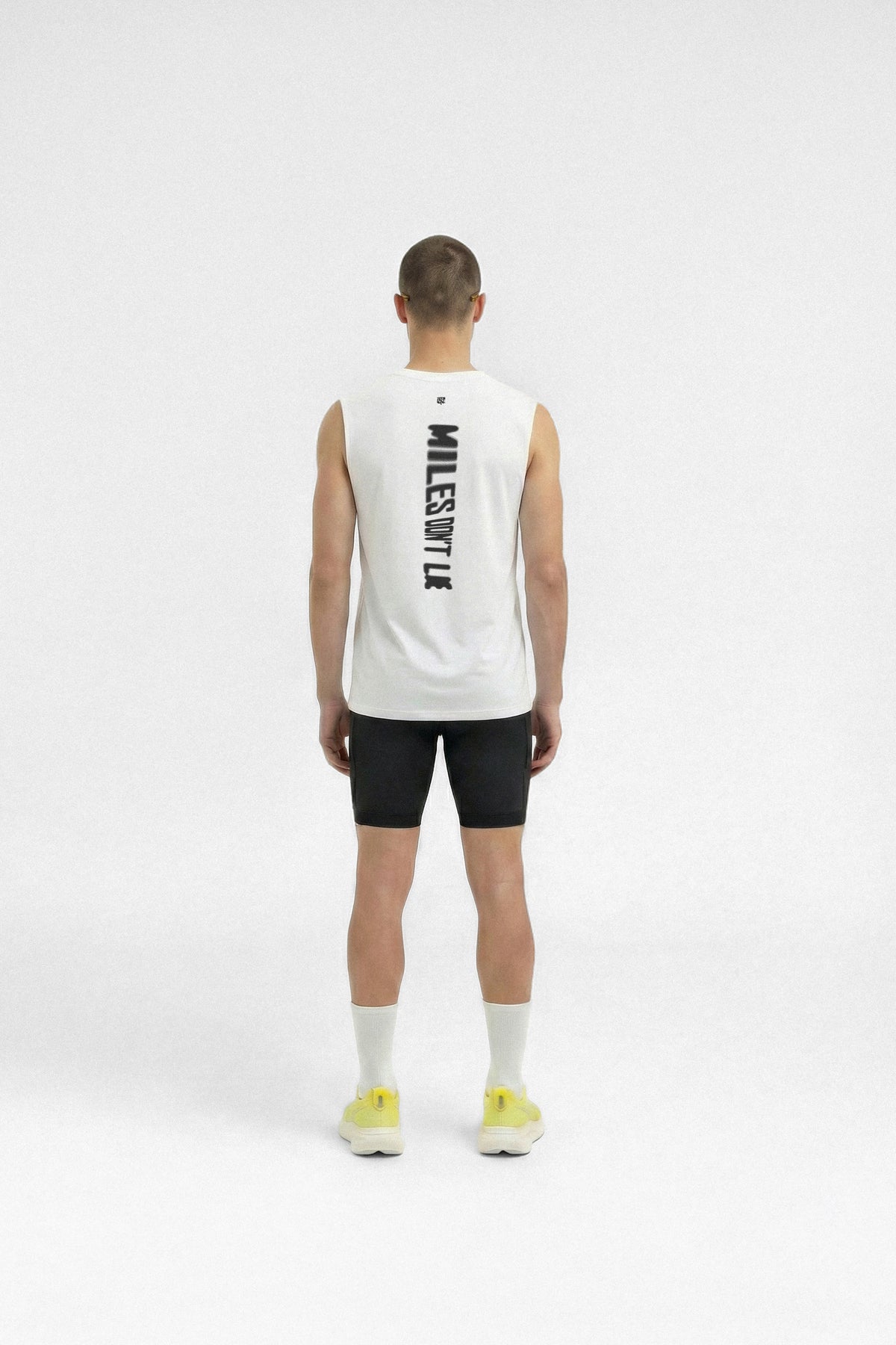 Miles don't Lie Tank Top - White — View 4
