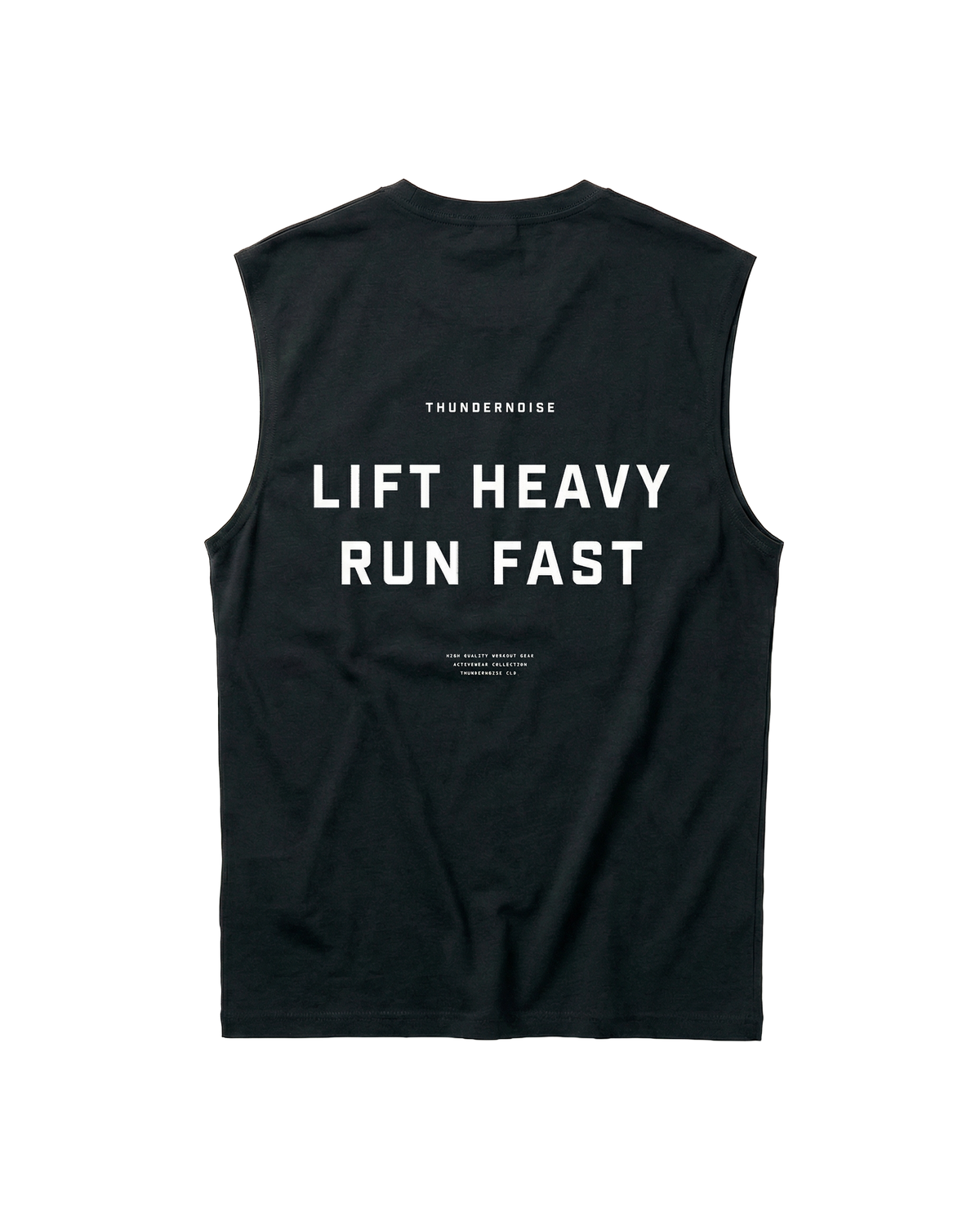 Lift Heavy Run Fast - Tank Top — Back print
