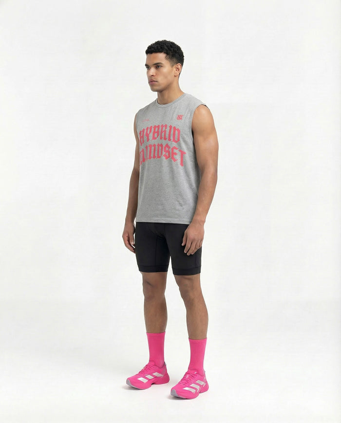 Hybrid Mindset Tank Top - Heather Grey