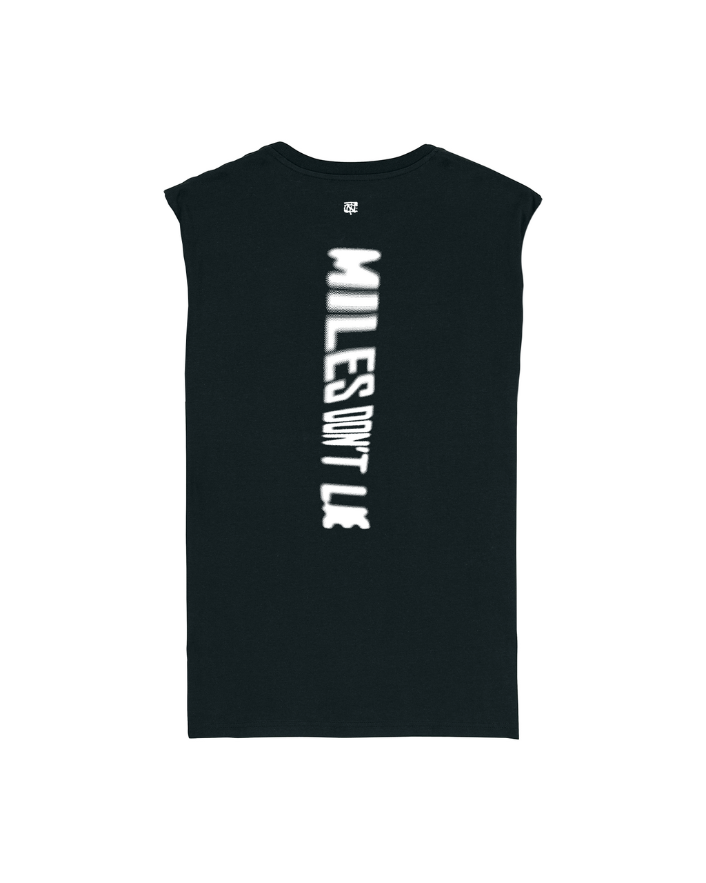 Miles don't Lie Tank Top - Black