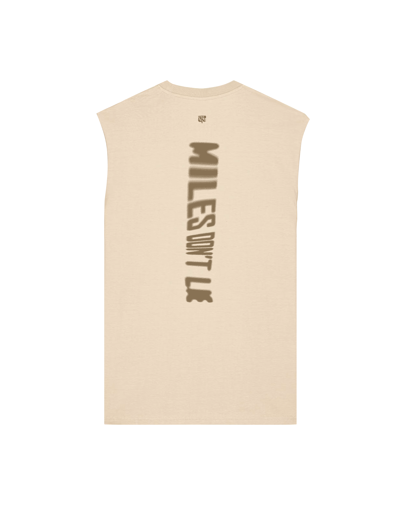 Miles don't Lie Tank Top - Light Sand
