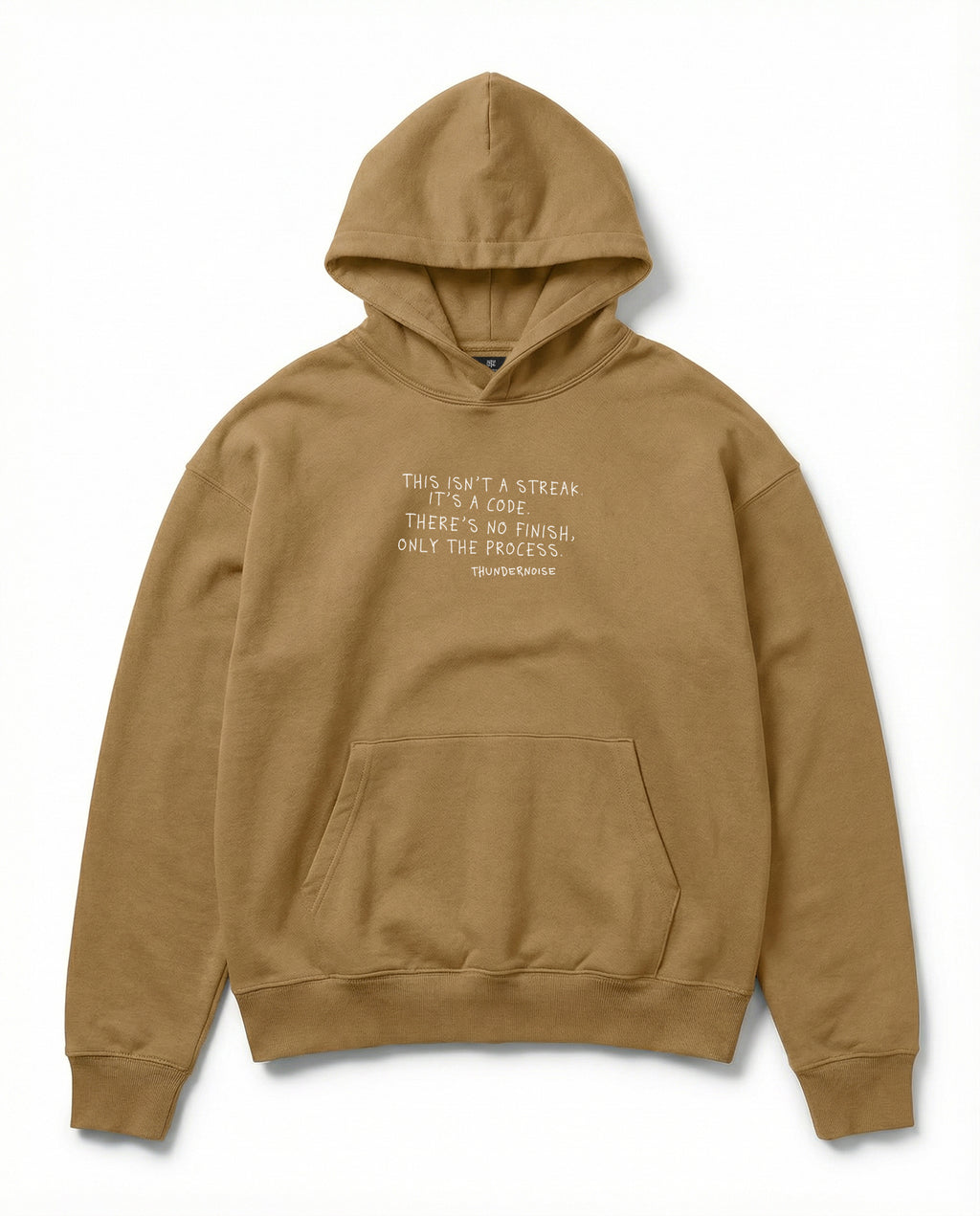 Sisyphus Oversize Hoodie - Brown