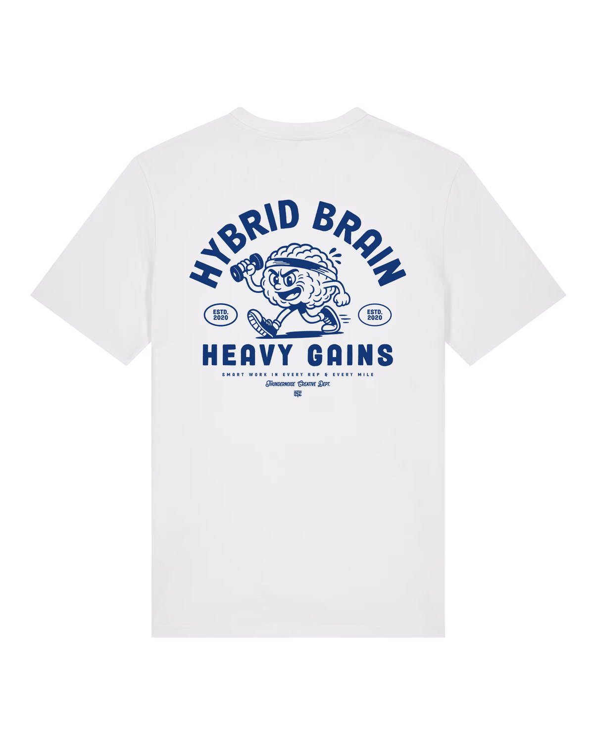 Hybrid Brain T-shirt white — View 1
