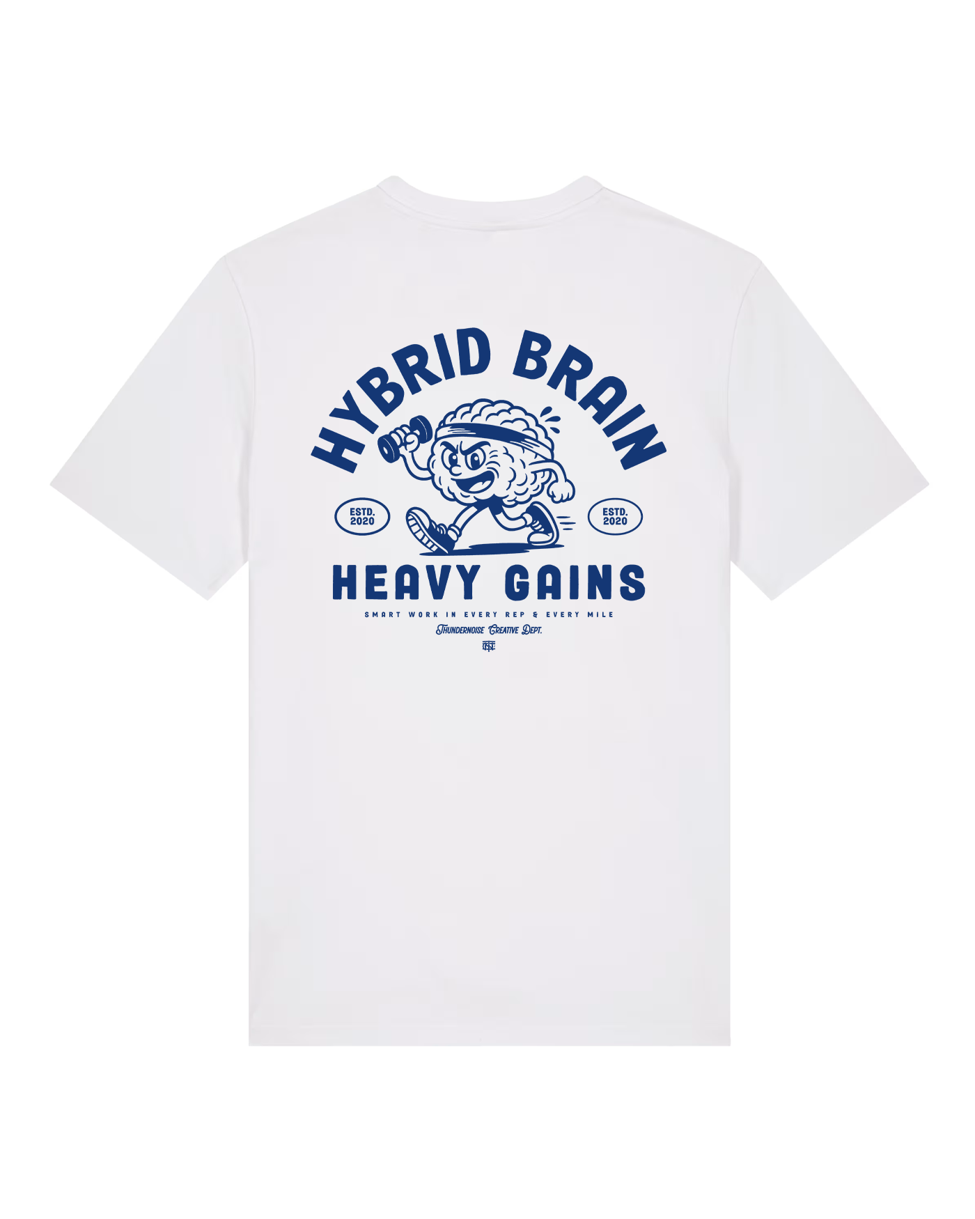 Hybrid Brain T-shirt white