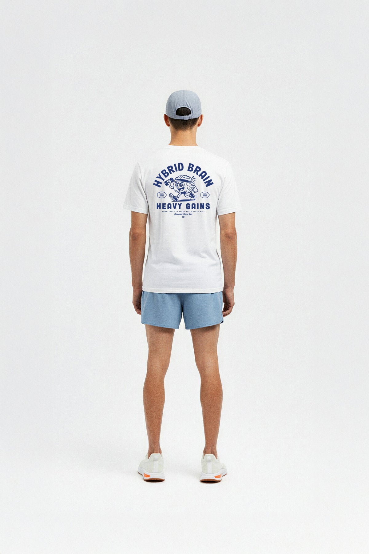 Hybrid Brain T-shirt white — View 3
