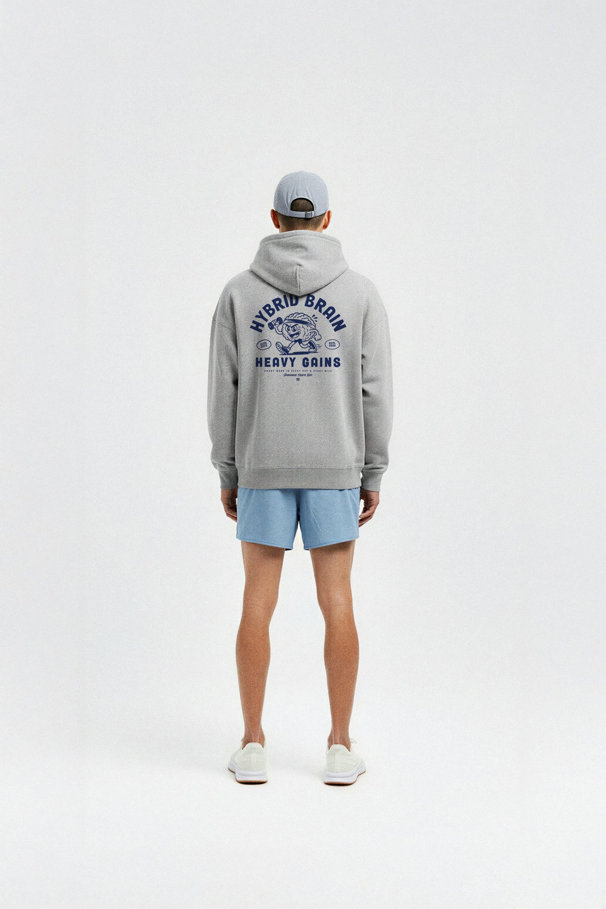 Hybrid Brain - Hoodie — View 3
