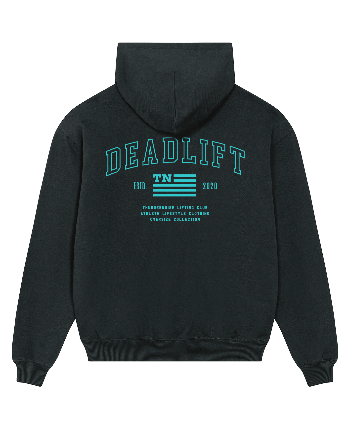 Deadlift Oversize Hoodie - Black