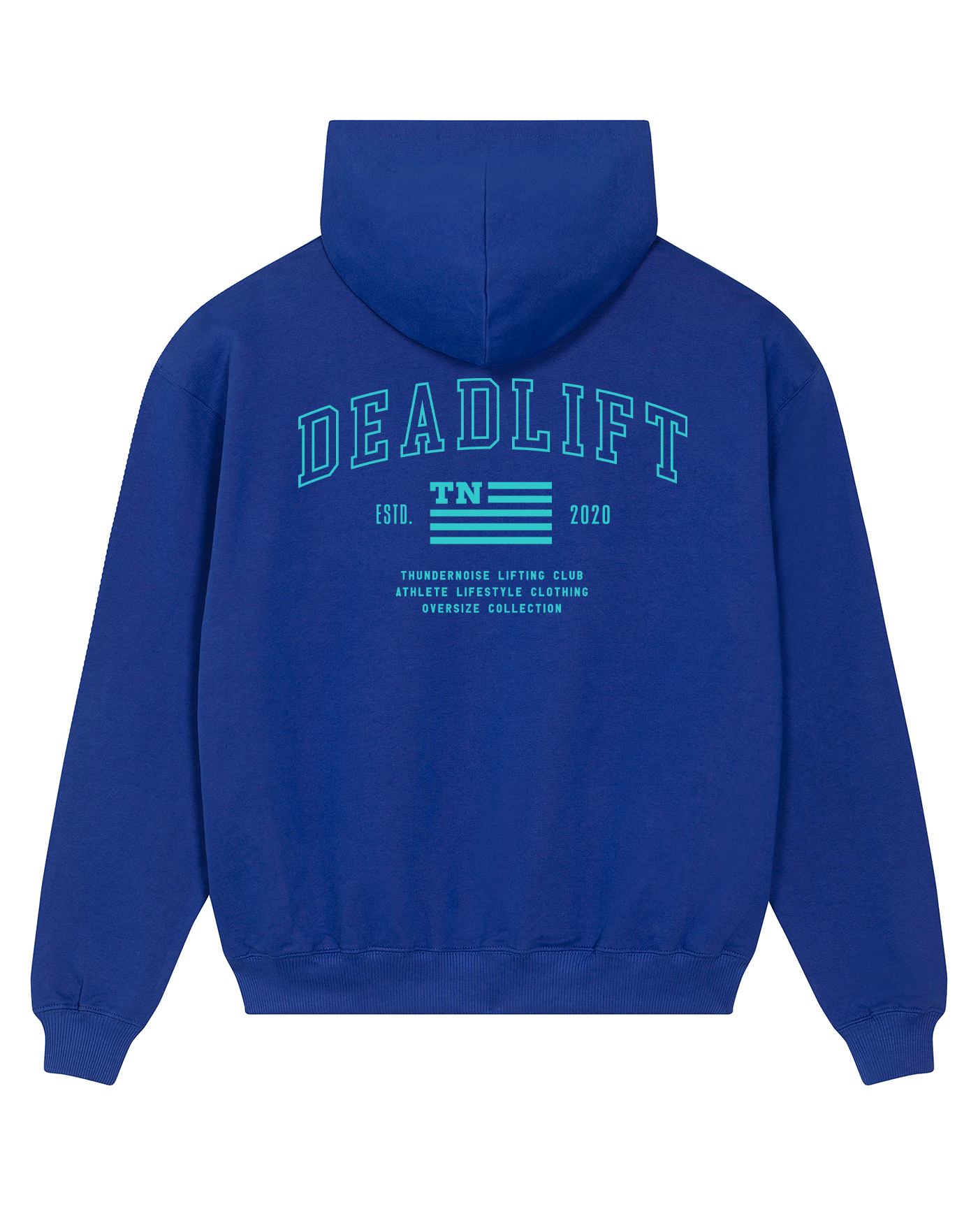Deadlift Oversize Hoodie - Klein Blue