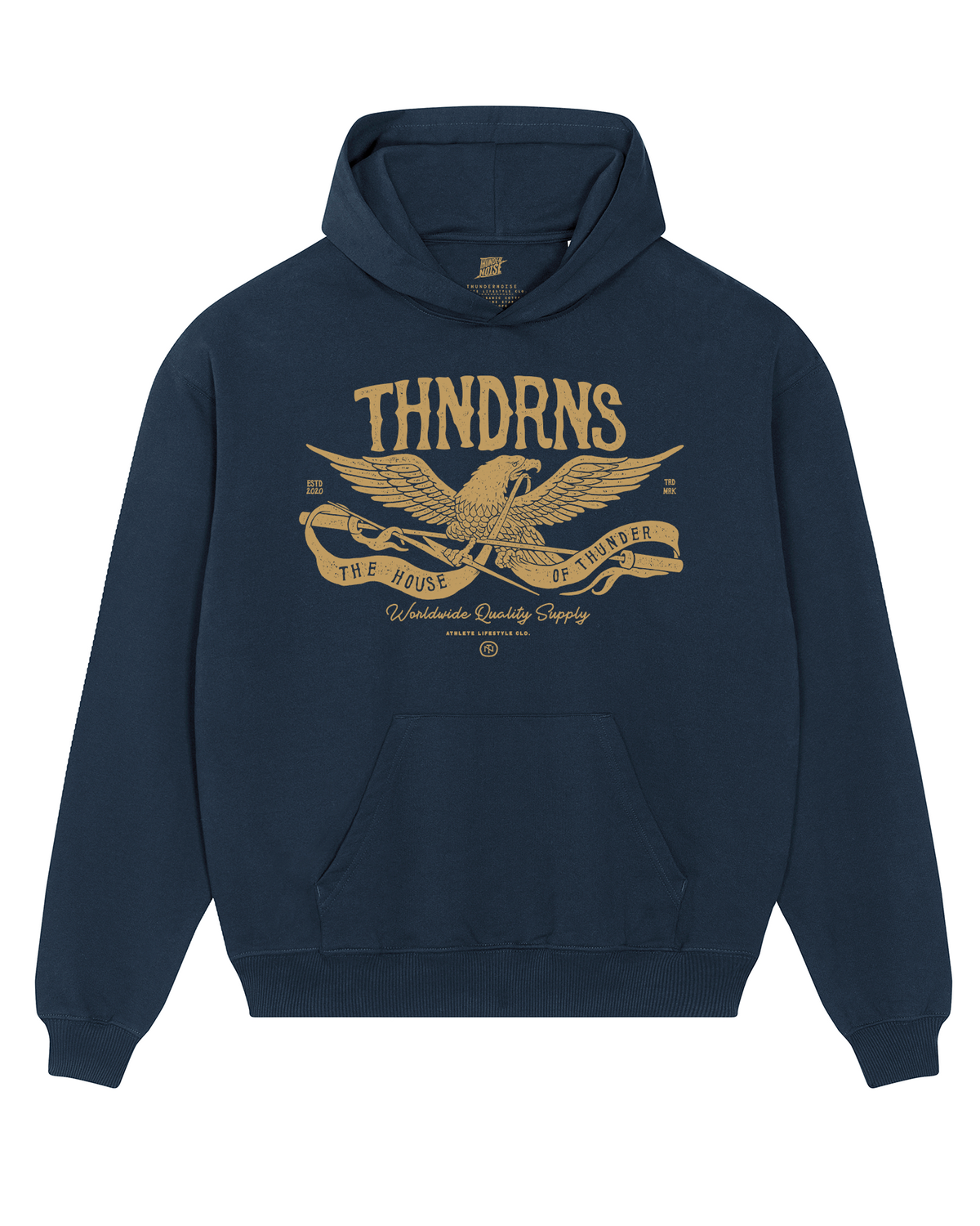 Easy Day Oversize Hoodie - Navy — View 1
