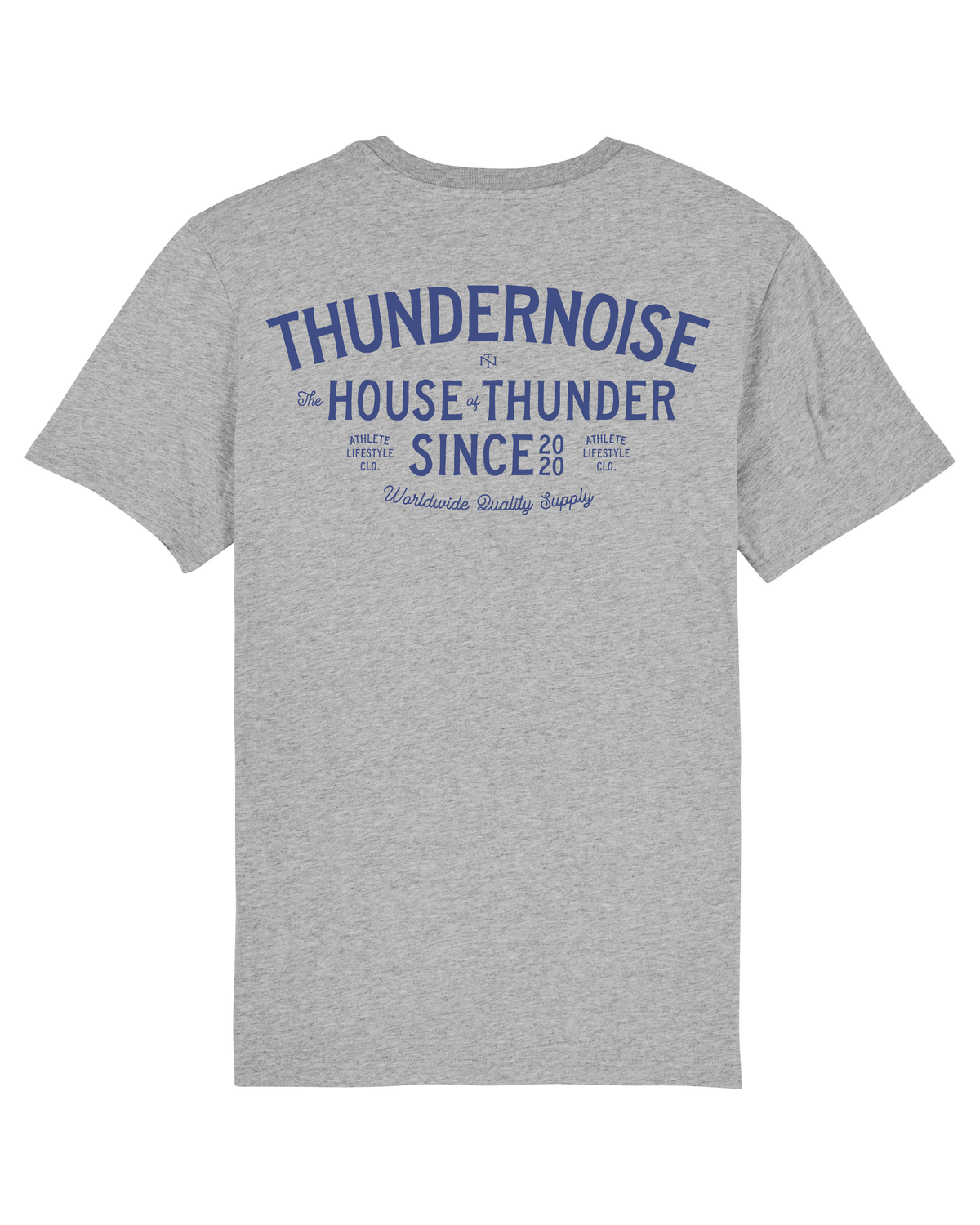 The House of Thunder - T-Shirt - Heather Grey — View 1

