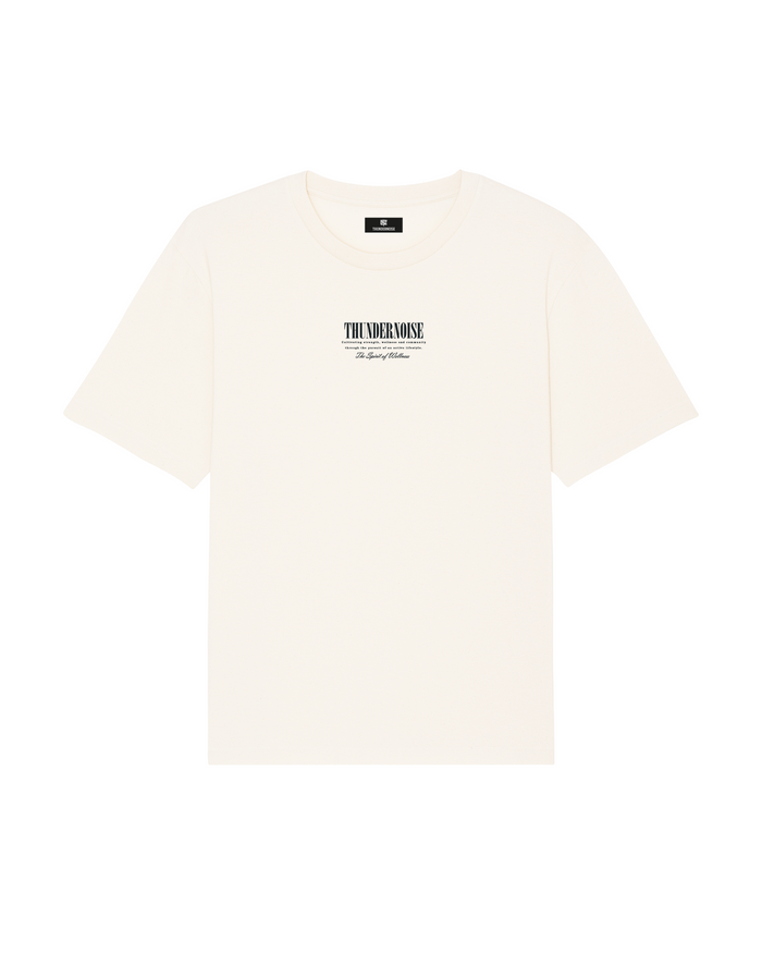 Old School Grit Oversize T-shirt - Off White