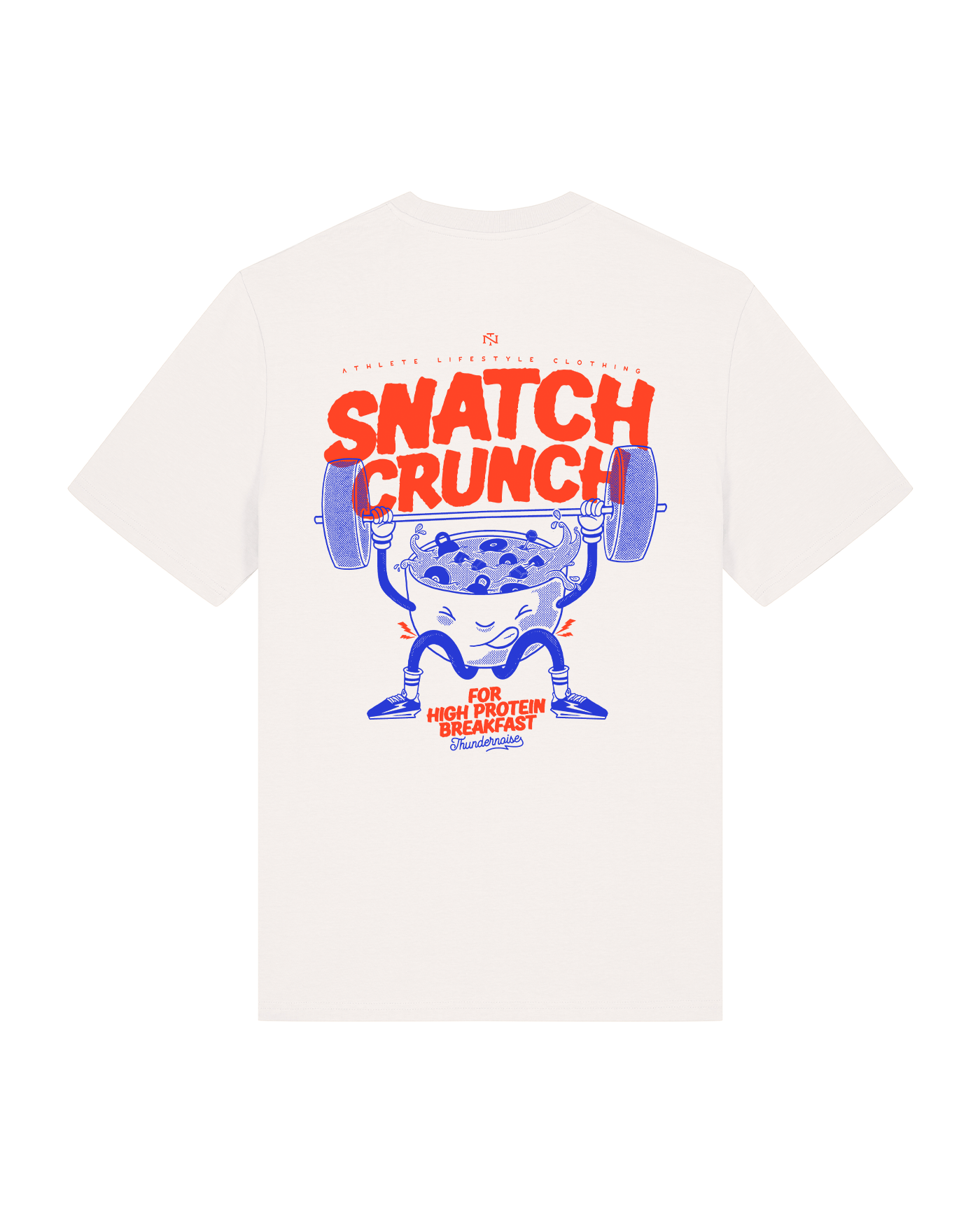 Snatch Crunch T-shirt -  Vintage White