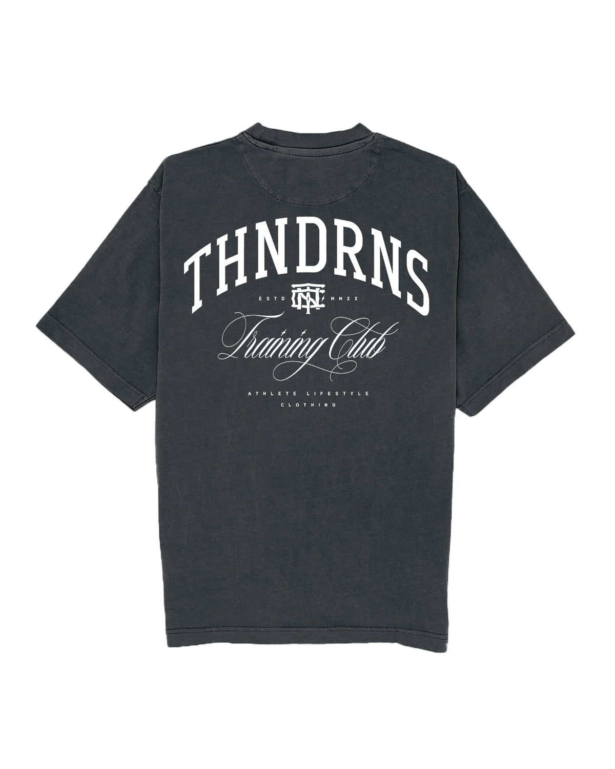 Training Club - Oversize T-Shirt - Washed Dark Grey — View 1
