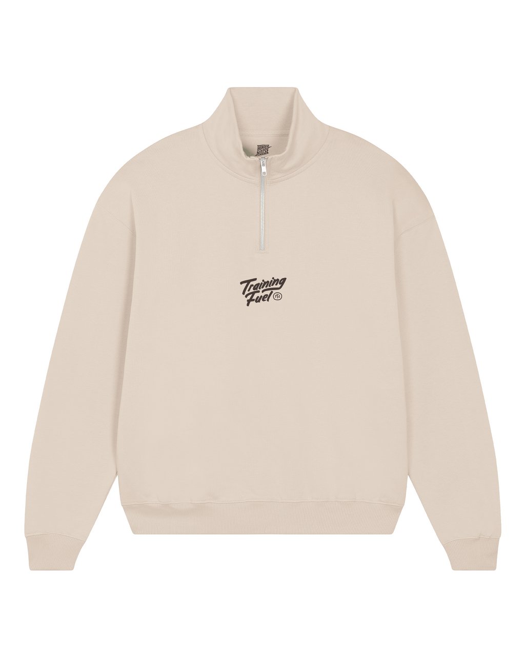 Training Fuel Half Zip Sweatshirt - Beige