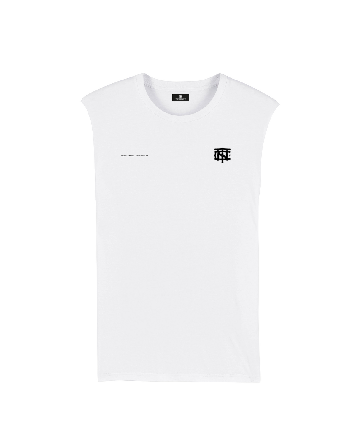 Vapor Logo Tank Top - White — View 2
