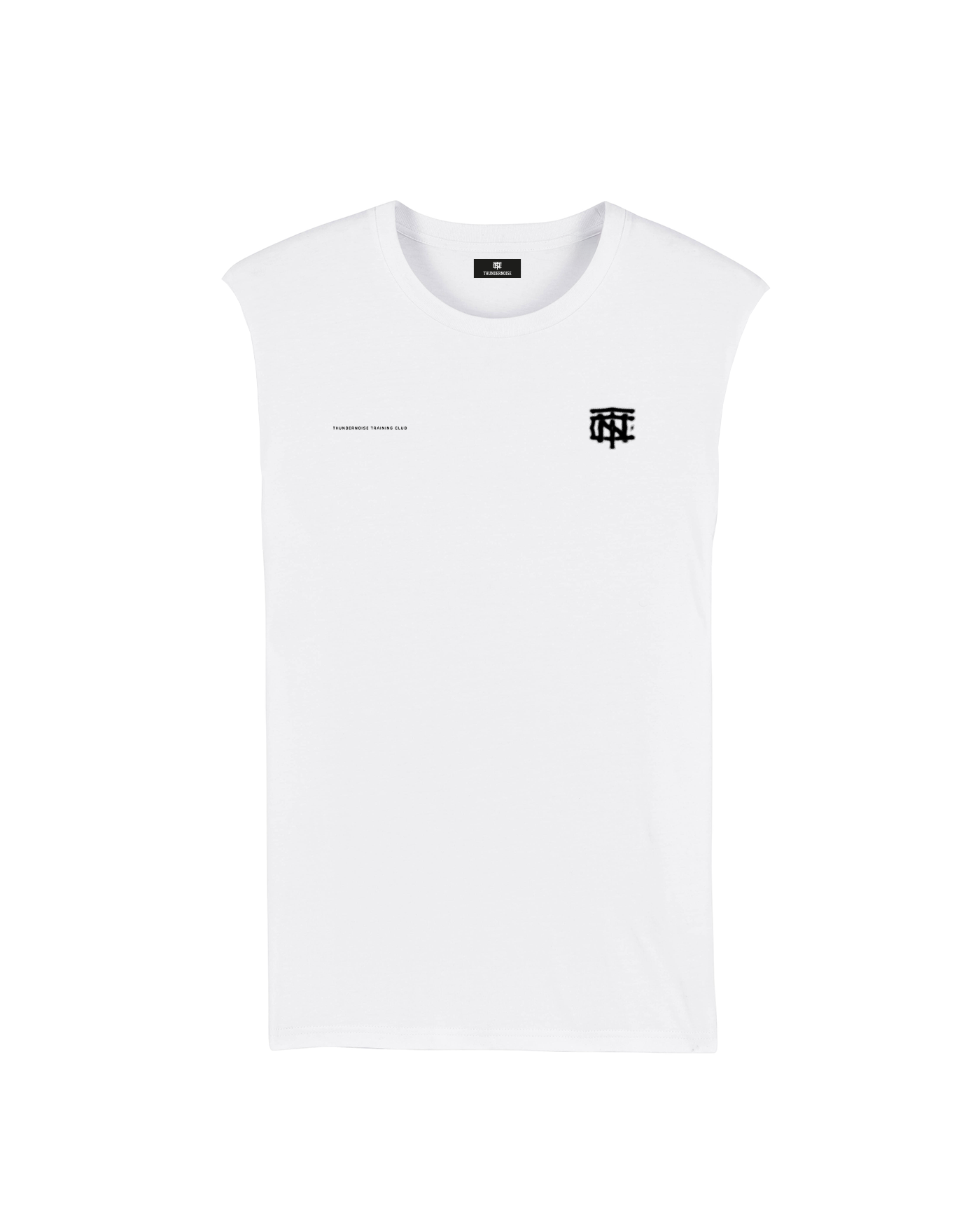 Vapor Logo Tank Top - White