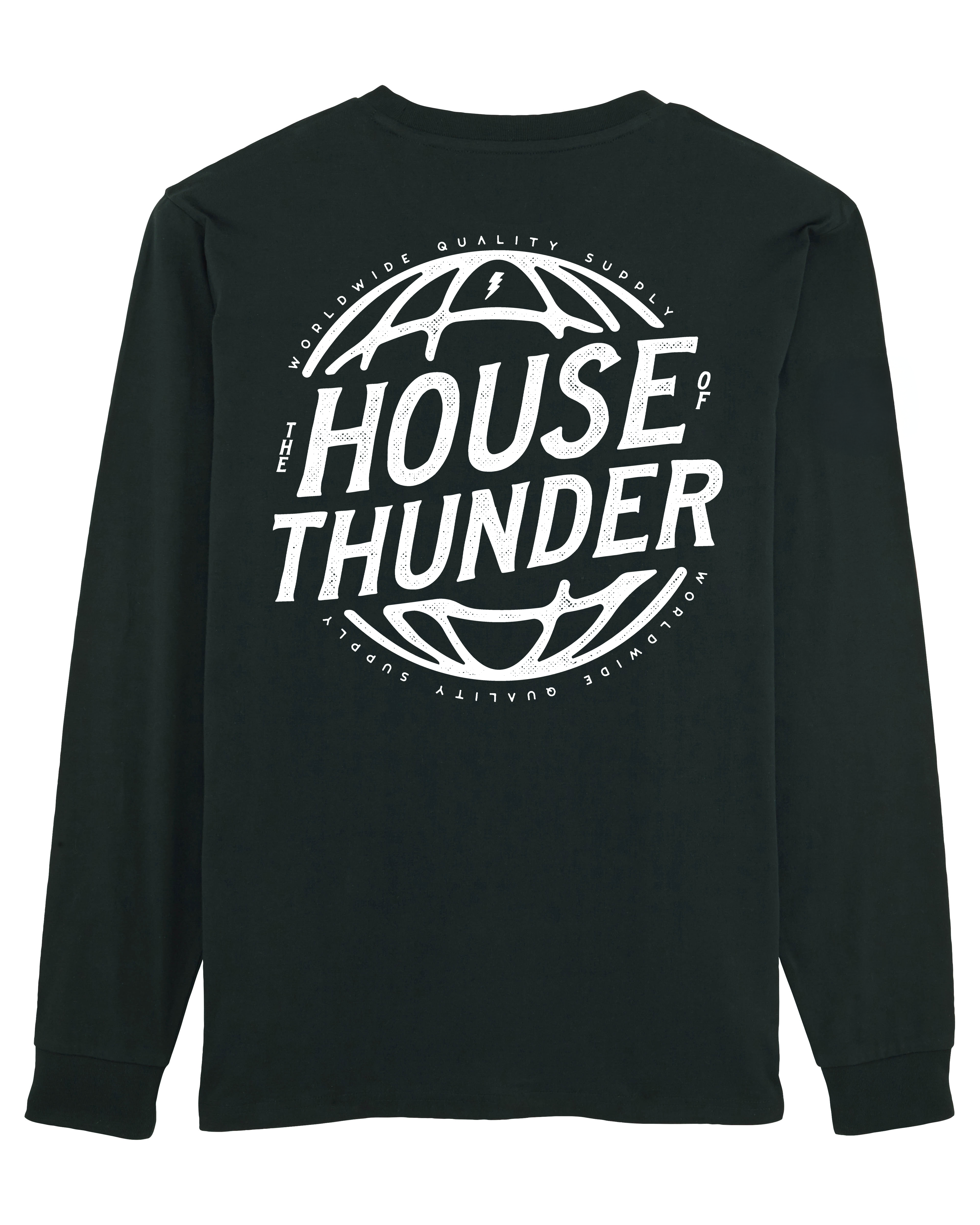 Thundernoise Worldwide Sleeve T-shirt - Black