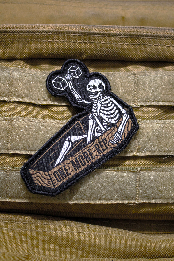 One More Rep - Velcro Patch