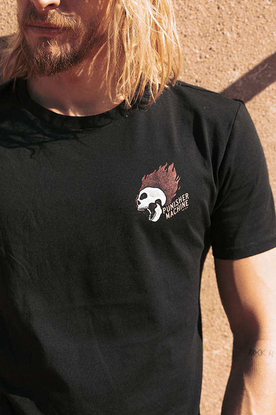 Punisher Machine - T-Shirt - Black