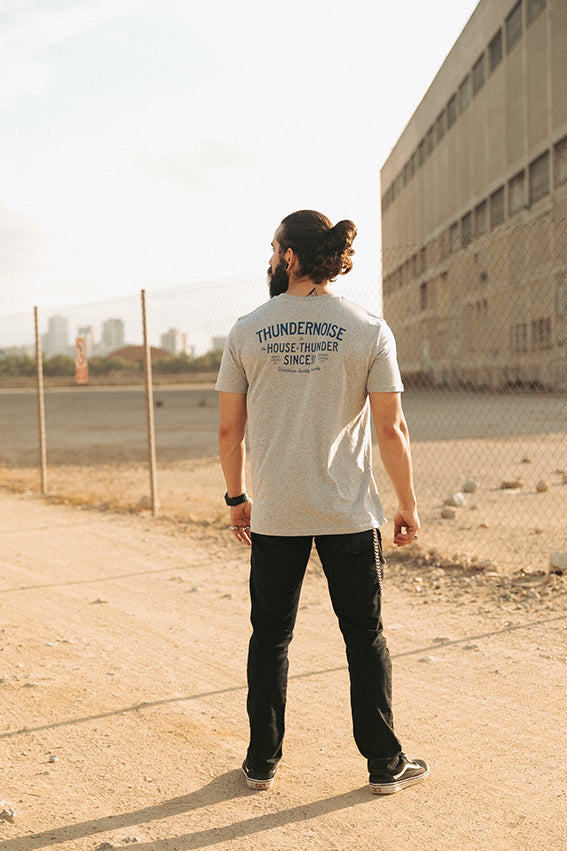 The House of Thunder - T-Shirt - Heather Grey — View 4

