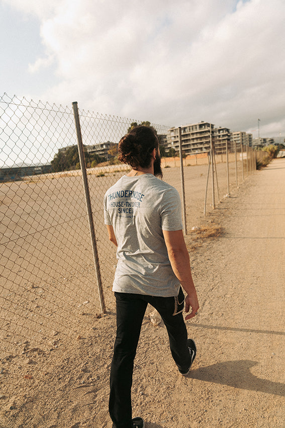 The House of Thunder - T-Shirt - Heather Grey — View 9
