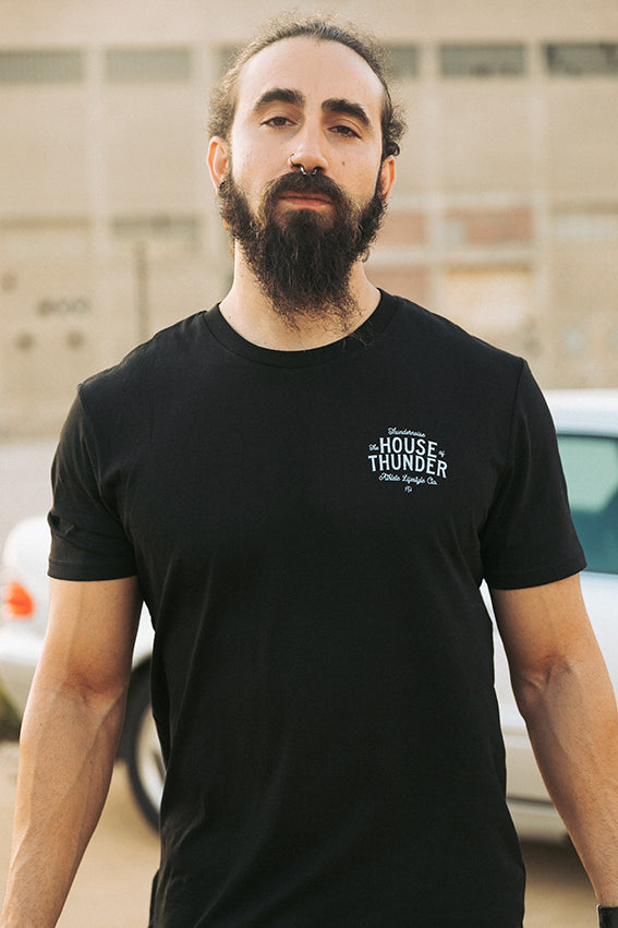 The House of Thunder - T-Shirt - Black — View 2
