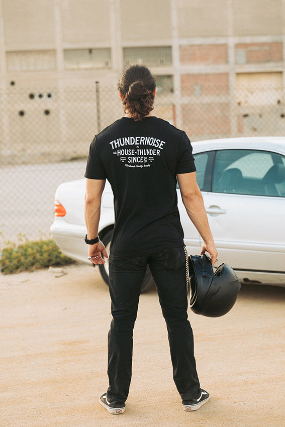 The House of Thunder - T-Shirt - Black — View 3
