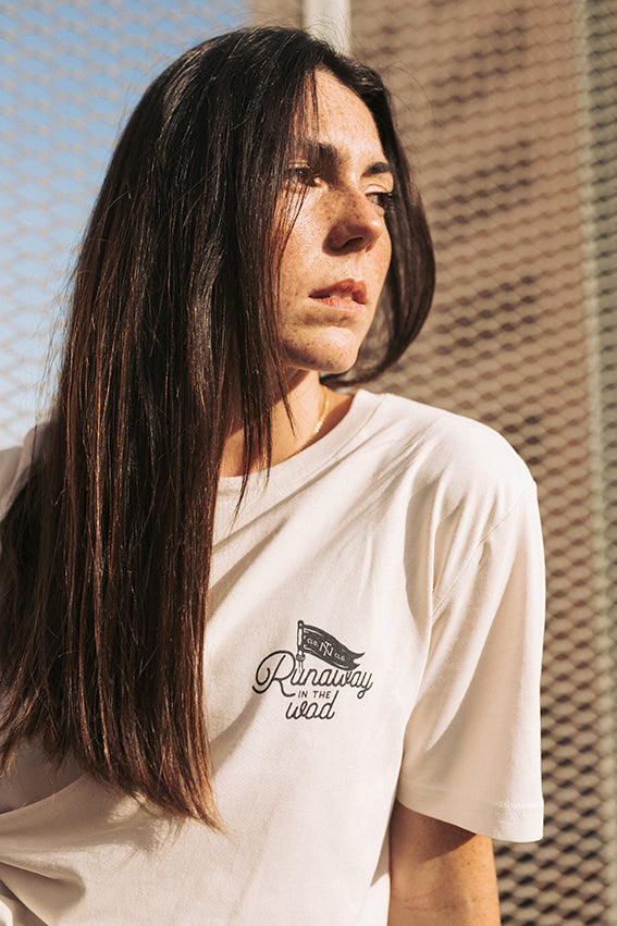Runaway In The Wod T-shirt - Vintage White