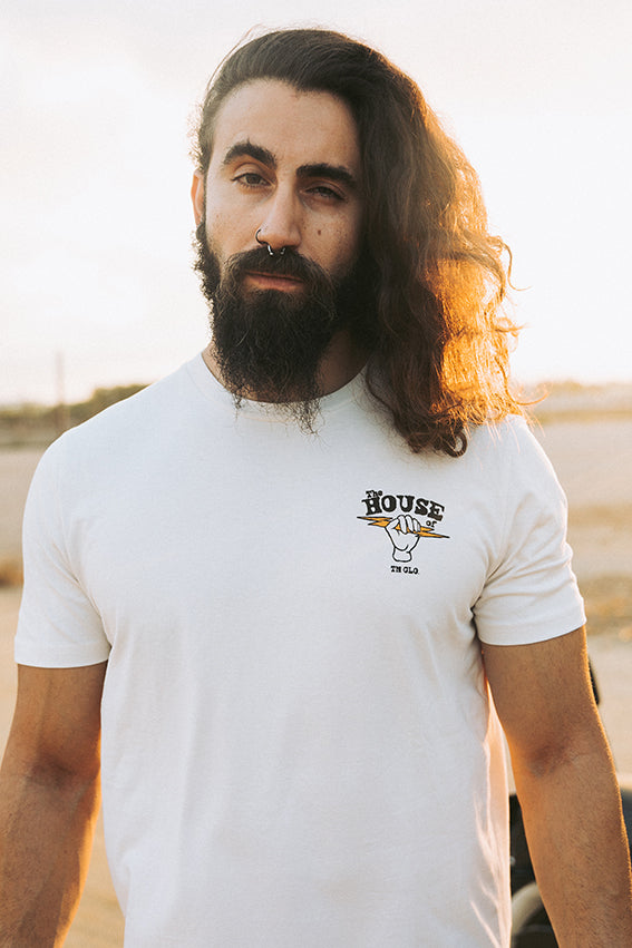 Zeus - T-Shirt - Vintage White — View 1
