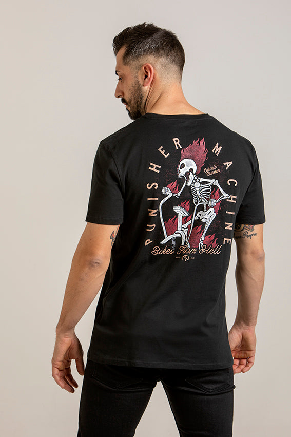 Punisher Machine - T-Shirt - Black