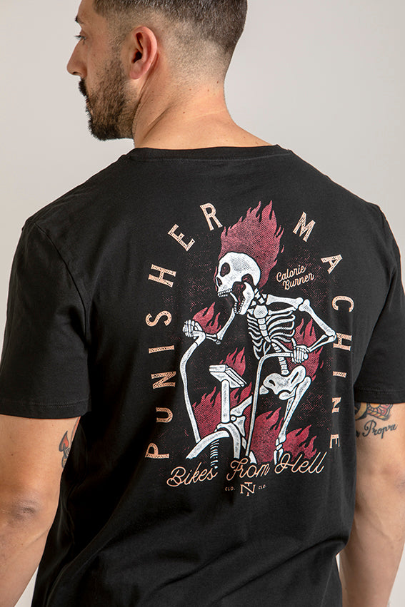 Punisher Machine - T-Shirt - Black