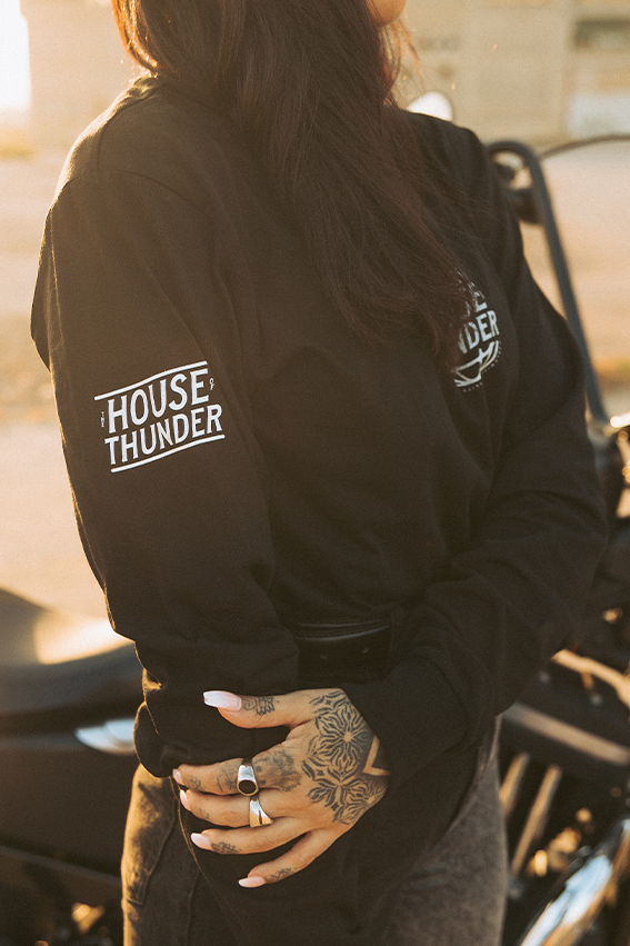 Thundernoise Worldwide Sleeve T-shirt - Black
