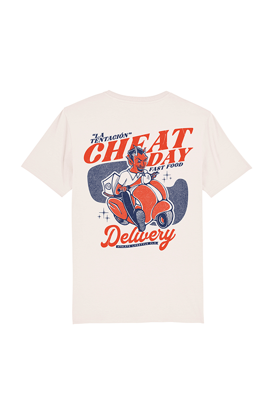 Cheat Day - T-Shirt - Vintage White — View 6
