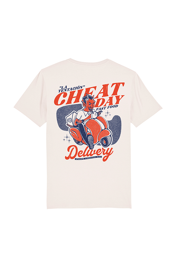Cheat Day T-shirt - Vintage White