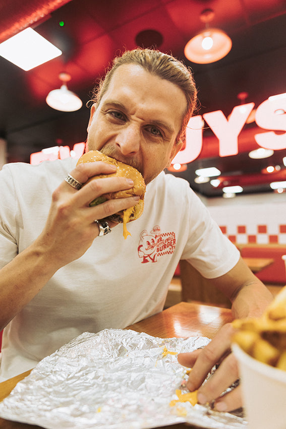 Mr. Kettlebell's Burger T-shirt
