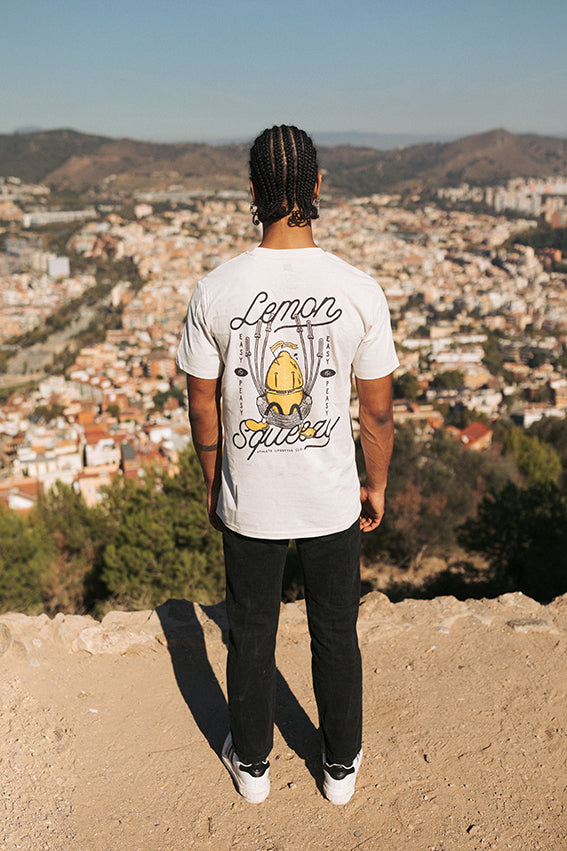 Easy Peasy Lemon Squeezy T-shirt - Vintage White — View 4
