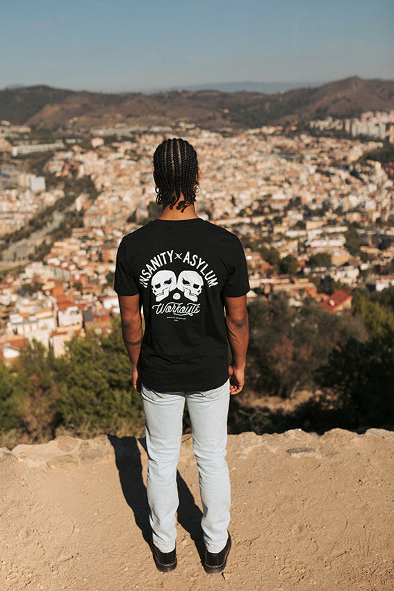 Insanity Asylum Workouts T-shirt - Black