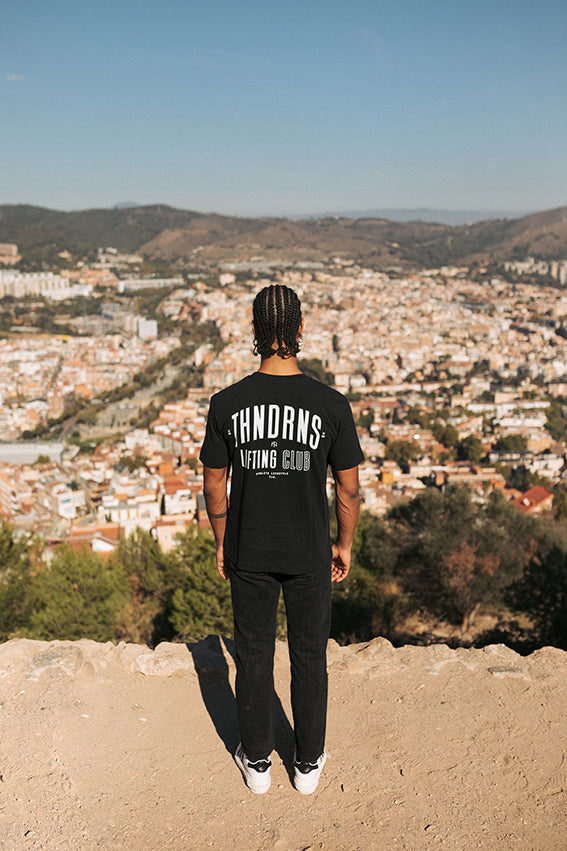 Thundernoise Lifting Club - Relaxed T-Shirt - Black — View 5
