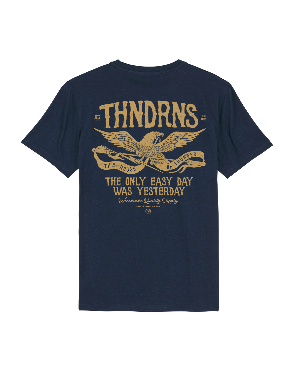 Easy Day T-shirt - Navy — View 1
