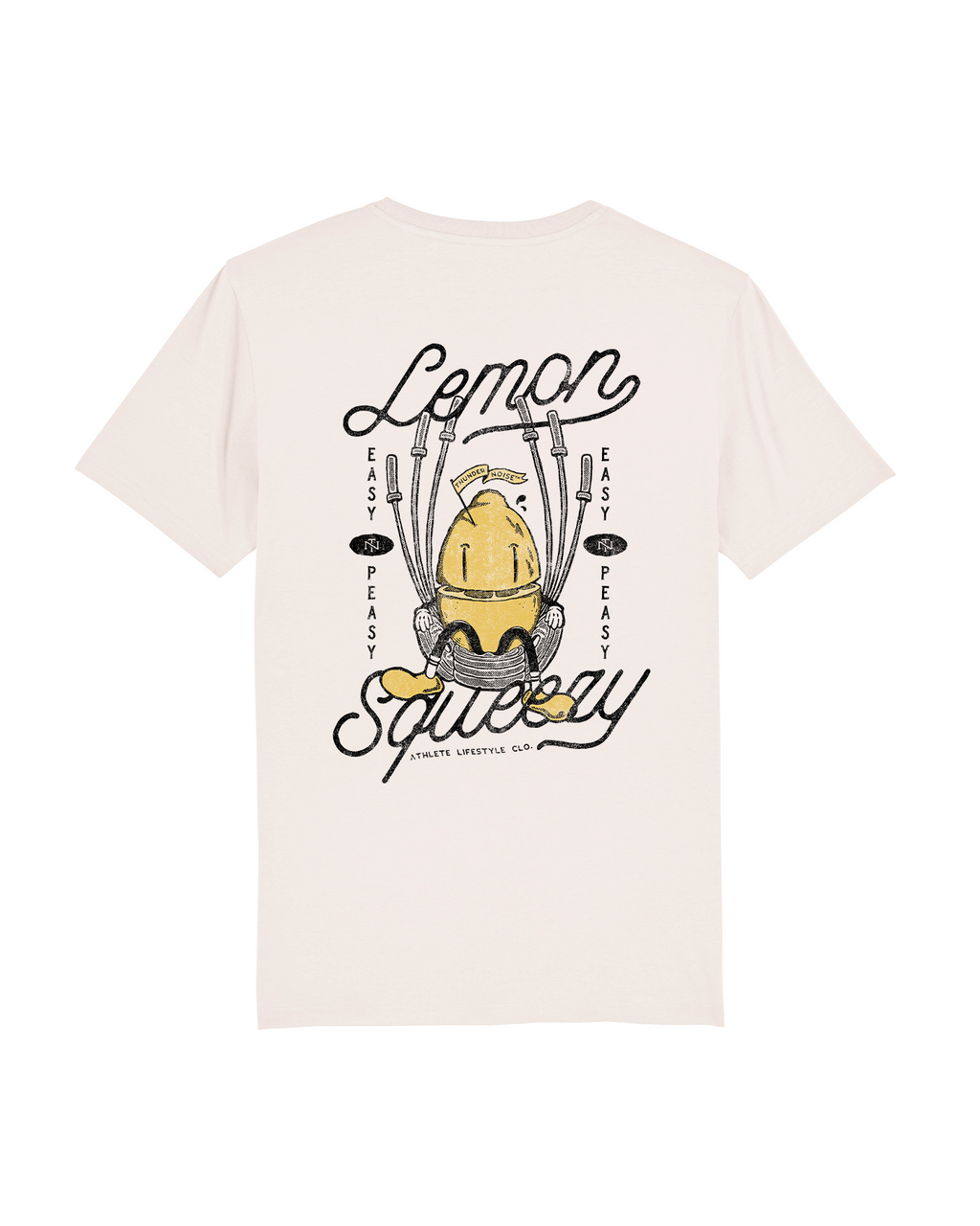 Easy Peasy Lemon Squeezy T-shirt - Vintage White